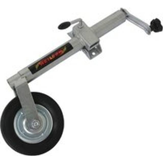 Neilsen - 48mm Jockey Wheel Telescopic Wind Up Trailer Caravan Heavy Duty 160kg CT2312
