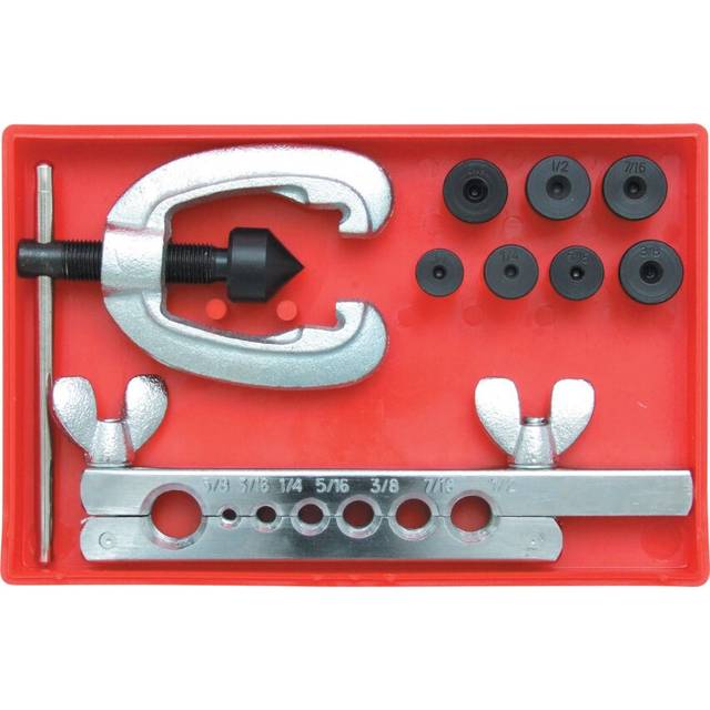 Kennedy Double Flaring Tool Set 3/16-5/8" 9 Piece