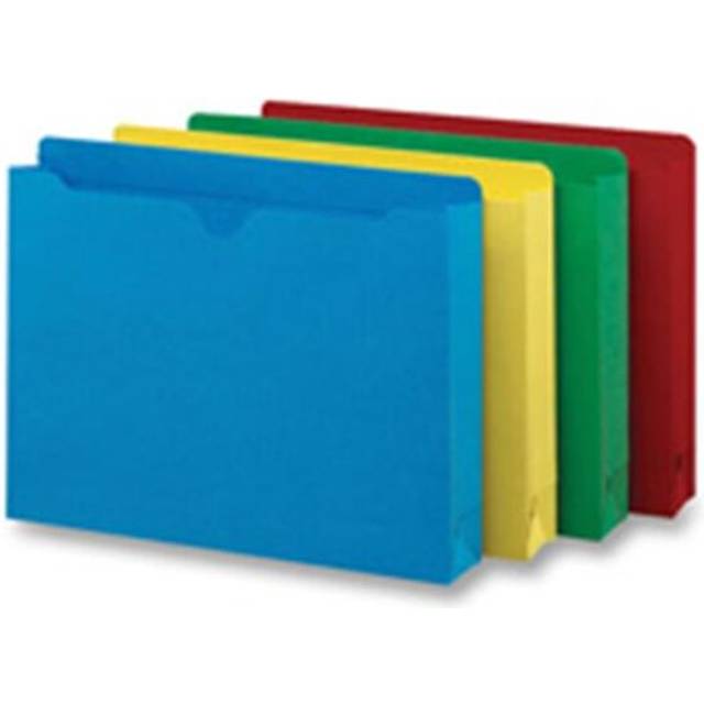 File Jackets- Red - Letter Size