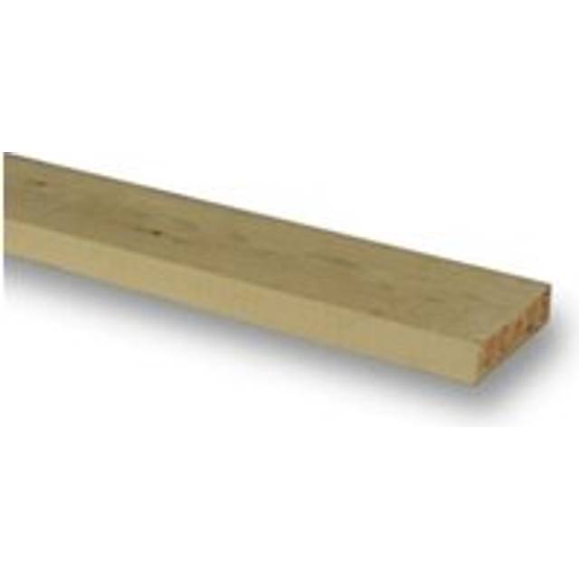 PACK OF 15 (Total 15 Units) - 50mm x 150mm (6" x 2") Sawn Redwood Timber - 1.8m Length