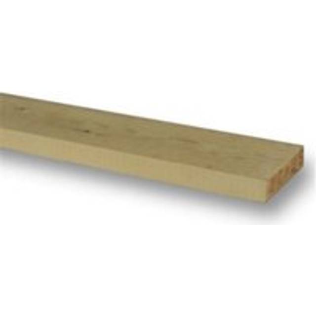 Pack of 10 (Total 10 Units) - 25mm x 100mm Sawn Redwood Timber - 2.4m Length