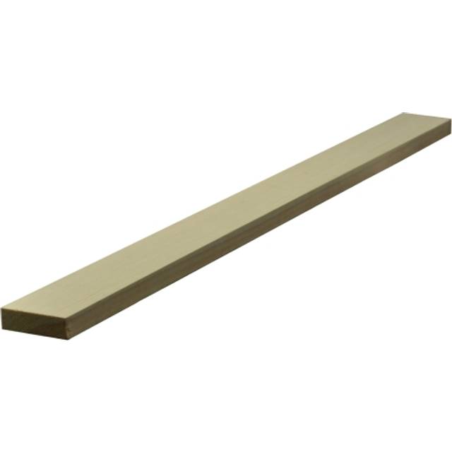 25MM X 75MM Redwood Planed Square Edge 5Th Finished Size 20.5MM X 69MM - Brown