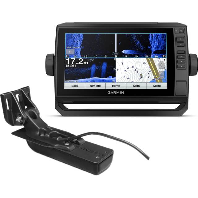 Garmin ECHOMAP UHD 9 plotter 92sv + GT54UHD-TM Aktergivare (12p) Paketdeal
