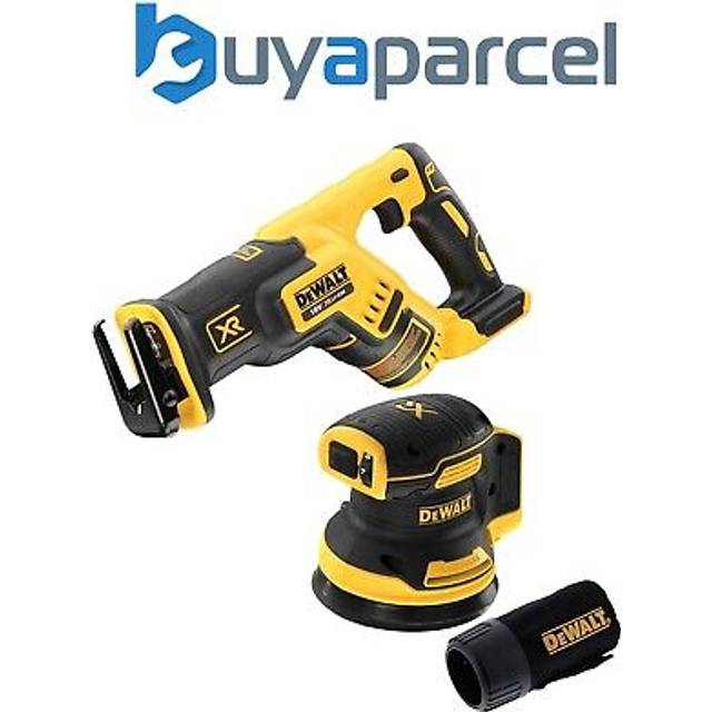Dewalt DCS367N 18v XR Compact Brushless Reciprocating Saw & DCW210N Sander Bare