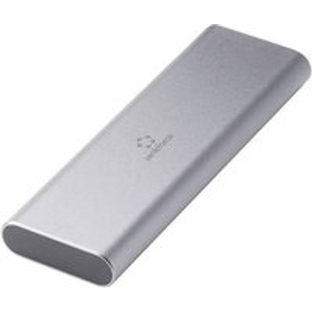 Renkforce RF-ENC-600 M.2 SSD enclosure USB C&#xAE; (USB 3.2 2nd gen) 10 GBit/s M.2 PCIe NVMe, M.2 SATA 2230, 2242, 2260, 2280 RF-6180234