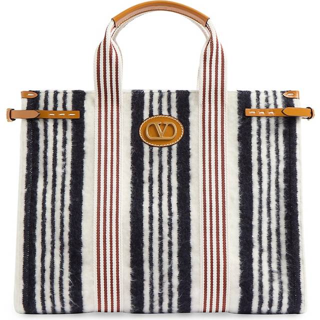 Valentino Garavani Valentino Garavani Antibes Wool Handbag Man WHITE/NAVY/TESTA DI MORO UNI