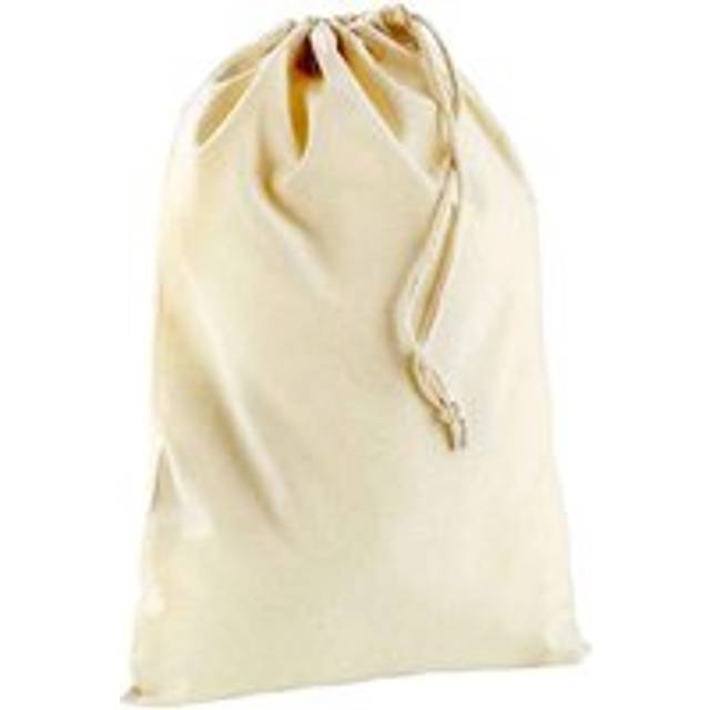 (S, Natural) Westford Mill Stuff Drawstring Bag