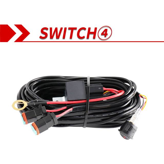 (DT-18-1-2) CO LIGHT 3M 14AWG 16AWG 18AWG For Motorcycles LED Fog Light Lamp Wiring