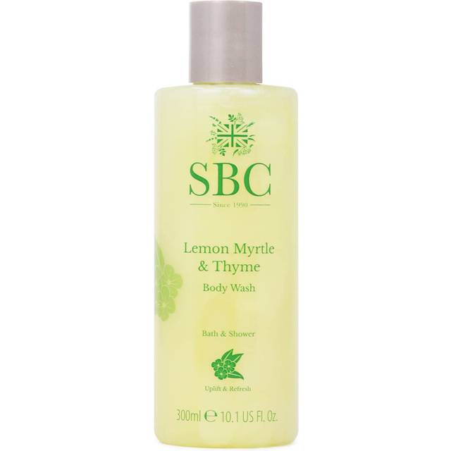 Lemon Myrtle & Thyme Body Wash 300ml, Zesty Shower Gel for Oily and Breakout-Prone Skin, Suitable for Men and Women