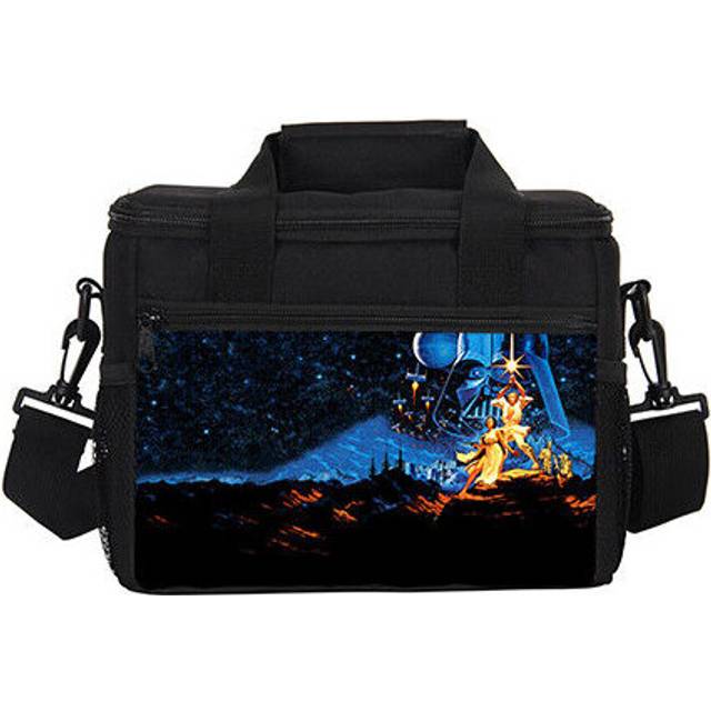 Star Wars School Backpacks Set Insulated Lunch Bag Crossbody Bag Pencil Case #8--Lunch Bag Only