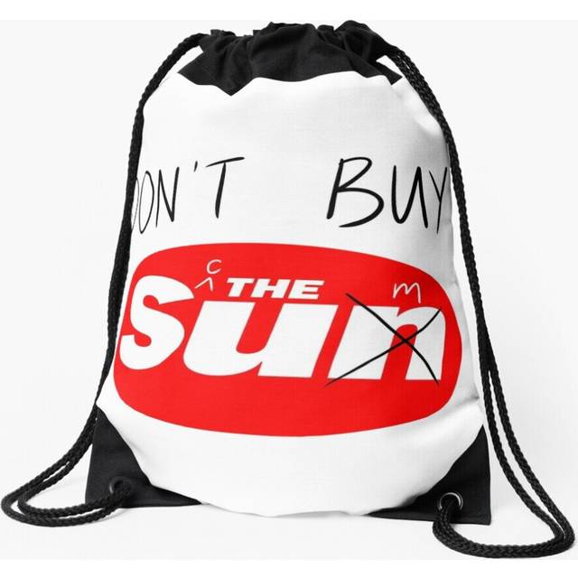 Drawstring Bag Don't Buy The S*n Sport Gym Shoe Backpack