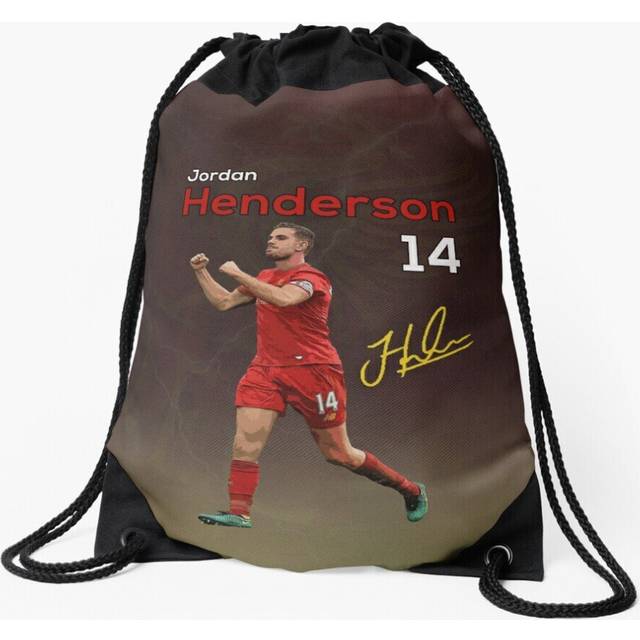 Drawstring Bag Jordan Henderson 14 Sport Gym Shoe Backpack