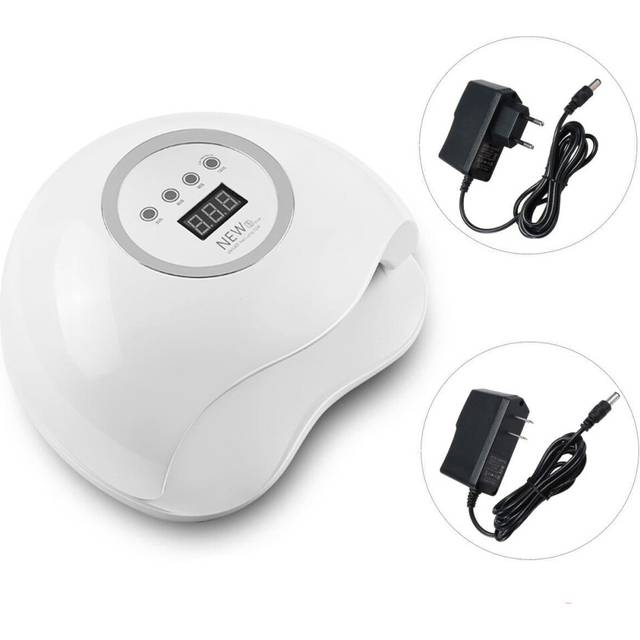 (US Plug) 220V 72W Professional LED UV Quick Nail Dryer Gel Polish Lamp Light Curing Machine