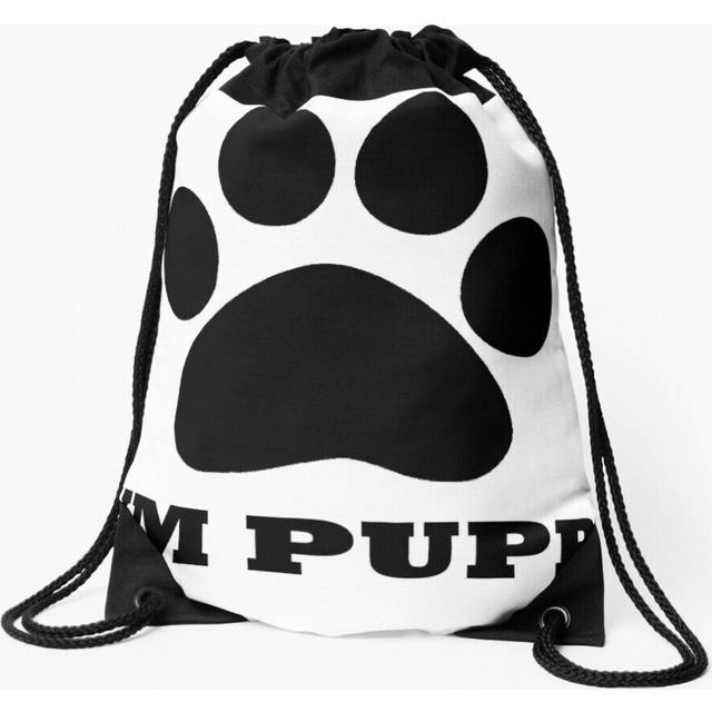 Drawstring Bag Gym Puppy Sport Gym Shoe Backpack