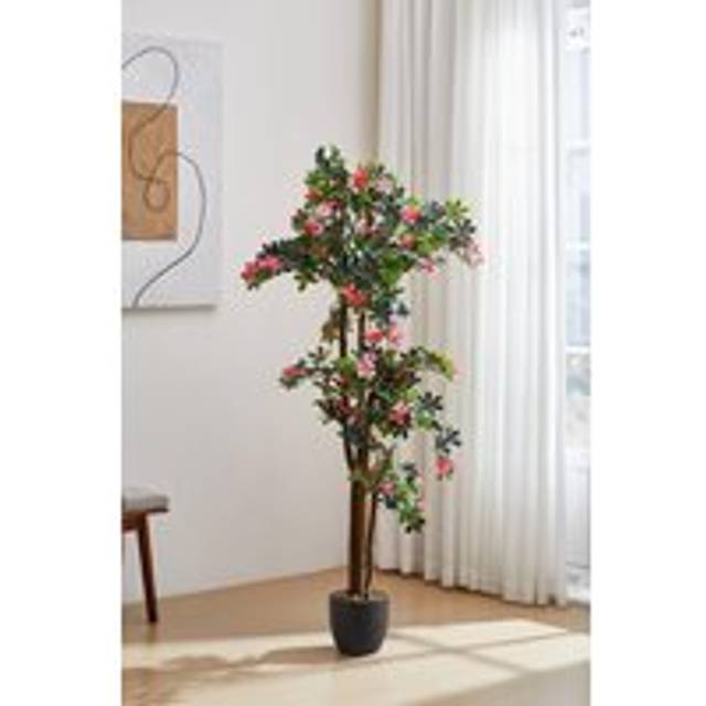 1.8m H Artificial Bougainvillea Decorative Plant - Pink - One Size