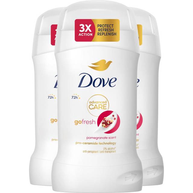 Dove Women Go Fresh Anti-Perspirant Deo Stick with 72H Protection 50ml, 3 Pk