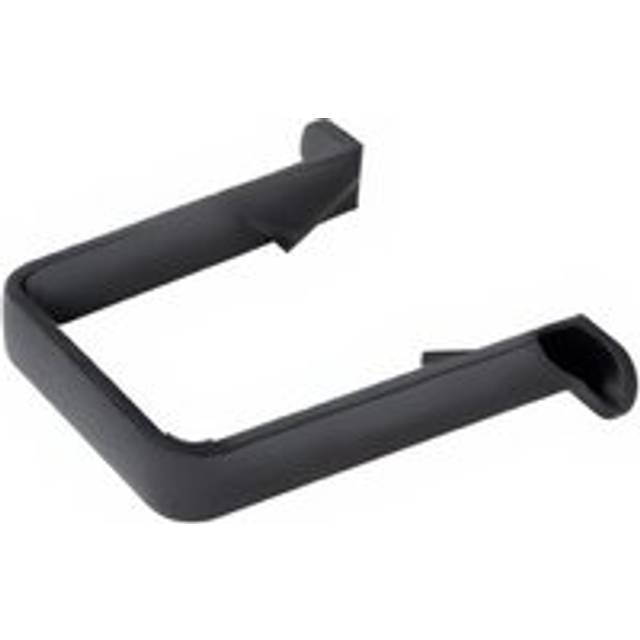 FloPlast Square Flush Downpipe Clip - 65mm Anthracite Grey