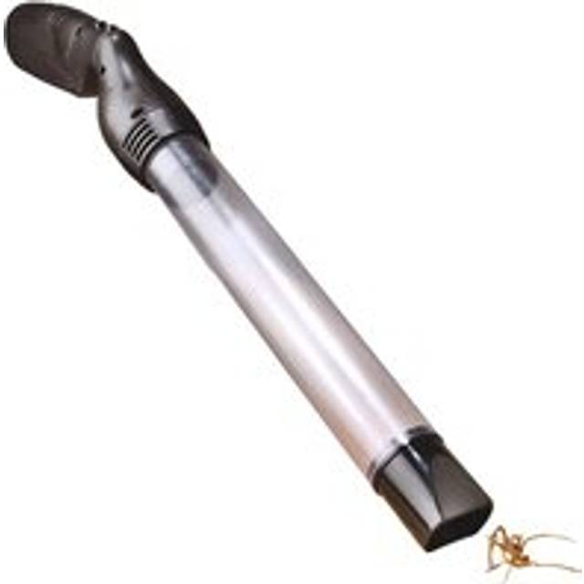 Spider and Insect Vacuum Catcher - Battery Powered Long Reach Bug Suction Vac with LED Light - Humane No Kill Suction Tube - Black - One Size