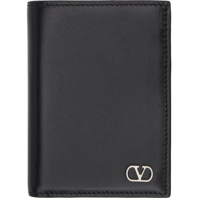 Valentino Garavani Black VLogo Signature Card Holder - 0NO NERO - UNI