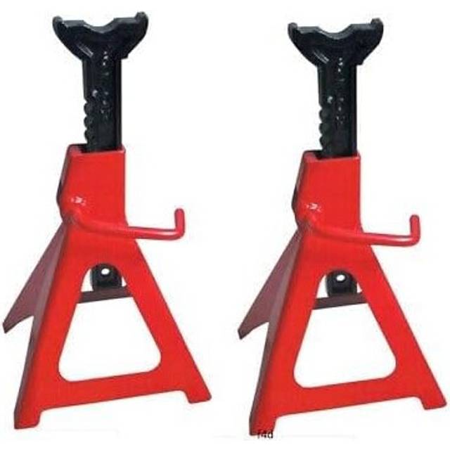 Axle Stand 6 Tonne Ton Pair Of Stands Car Jack Heavy Duty Tool Heavy Steel Frame
