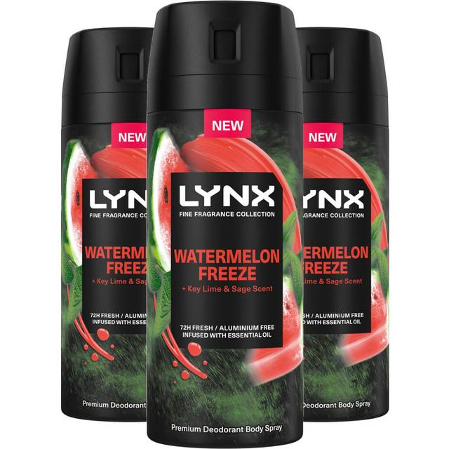 Lynx Fine Fragrance Watermelon Freeze 72hr Deodorant Spray 150ml
