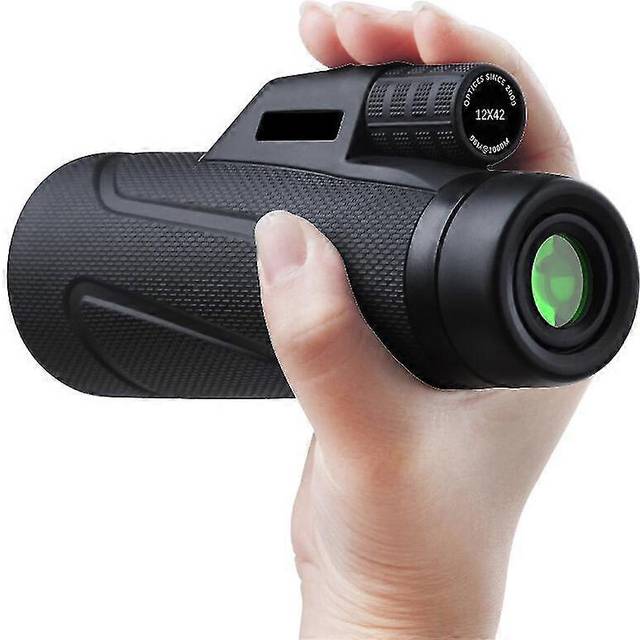(As show, One size) monocular telescope,12 x 42 hd monocular telescope powerful waterproof monocular(154x55x44mm)