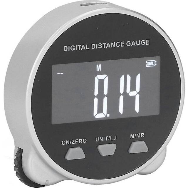 Digital Tape Measure, 656 Ft High Accuracy Electronic Rolling Ruler With Lcd Display, Electronic Ruler Measuring Tool