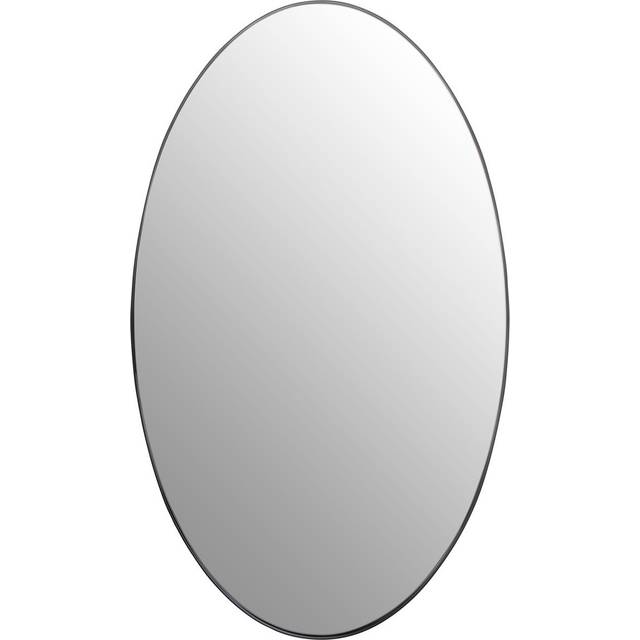 Premier Housewares Cora Black Finish Frame Wall Mirror