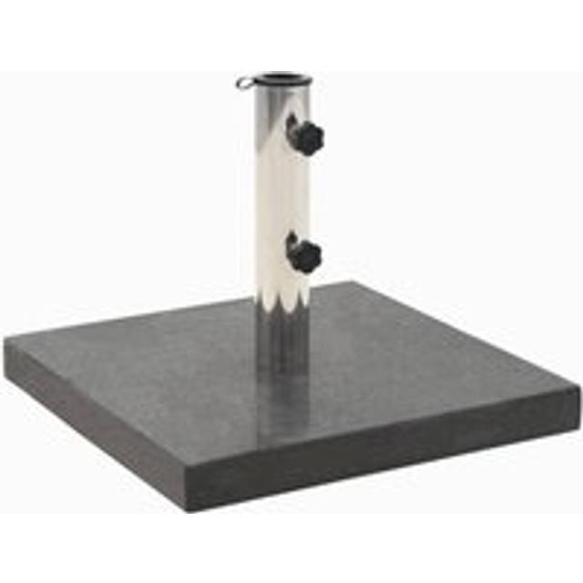 Parasol Base Granite 28.5 kg Square Black - One Size