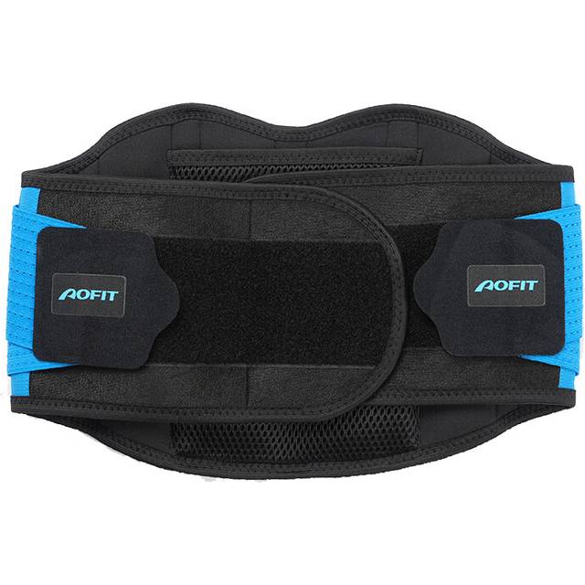 (xL, Blue) Sport Back Support Belt Orthopedic Corset for Men Women Lumbar Brace