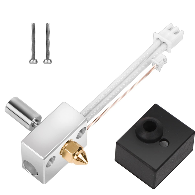S1 Spirit Heating Block Kit Hotend 24V 40W for -3 -10 Smart Pro 3D Printer with Sprite Extruder A
