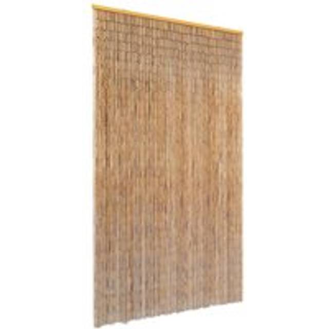 Insect Door Curtain Bamboo 120x220 cm - Brown - One Size