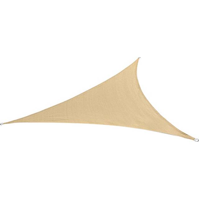3Meter Beige Triangle Sun Shade Sail Tent Garden Patio Swimming Pool Sunscreen Uv