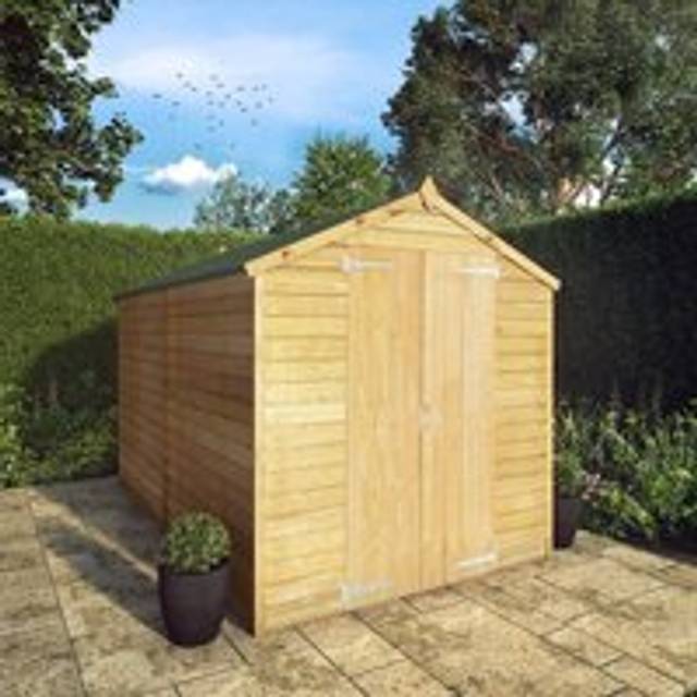 Mercia 9' 11" x 6' 2" Apex Shed - Budget 8mm Cladding Overlap