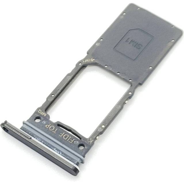 Sim Tray Comnpatible With Samsung Z Fold5 Graphite Replacement Dual Card Holder