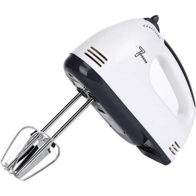 100W Household Seven-speed Adjustable Handheld Electric Egg Beater