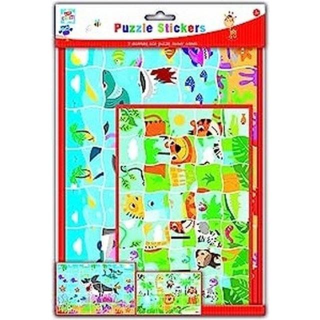 Anker Kids Create Arts & Crafts Puzzle Stickers One Size svart