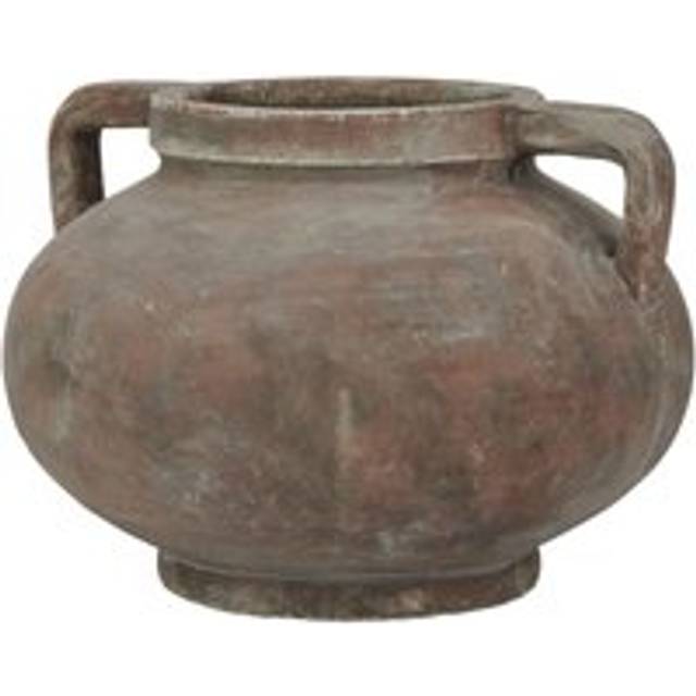 Siena Large Pelike Pot - Ceramic - L38 x W38 x H27 cm - Brown