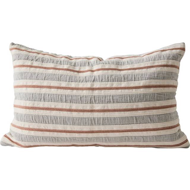 Tell Me More - Melvin Cushion Cover 40x60 Cm Grey / Tan - Grå