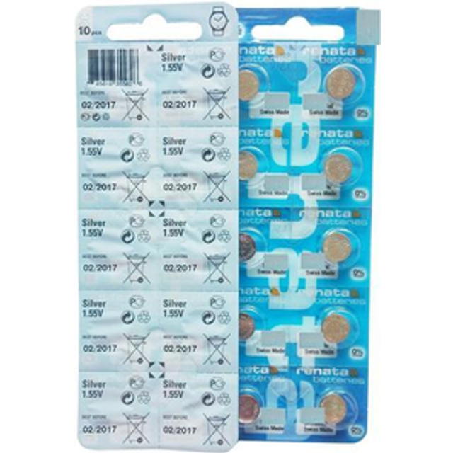 Renata SR621SW, 10 litiumknappbatterier 364