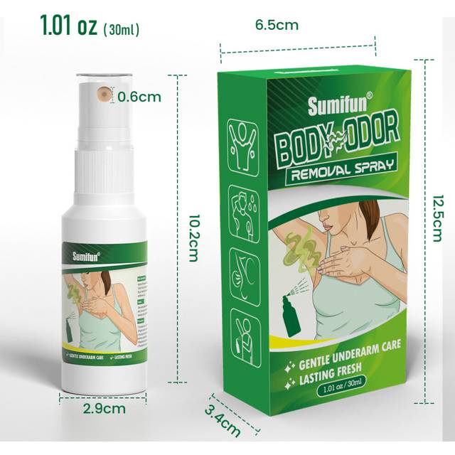 (30ml) Body Odor Spray Body Odor Spray Body Odor Long-lasting Deodorant