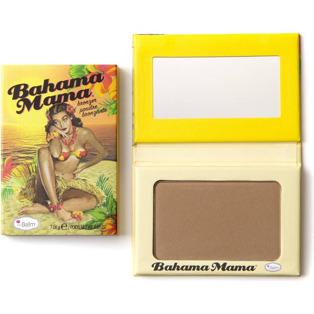 theBalm Mama® Bahama Bronzer, ögonskuggor och formgivningspuder I ett 4.5 g