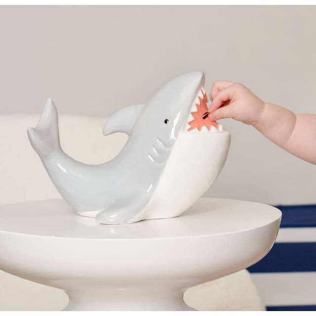 Shark Porcelain Bank