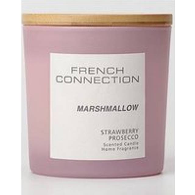 French Connection Pastel Range Strawberry Prosecco Candle 322G - 322 g