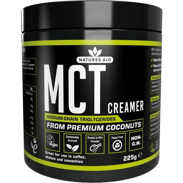 Natures Aid MCT Creamer Medium Chain Triglycerides (MCT) Powder 225g