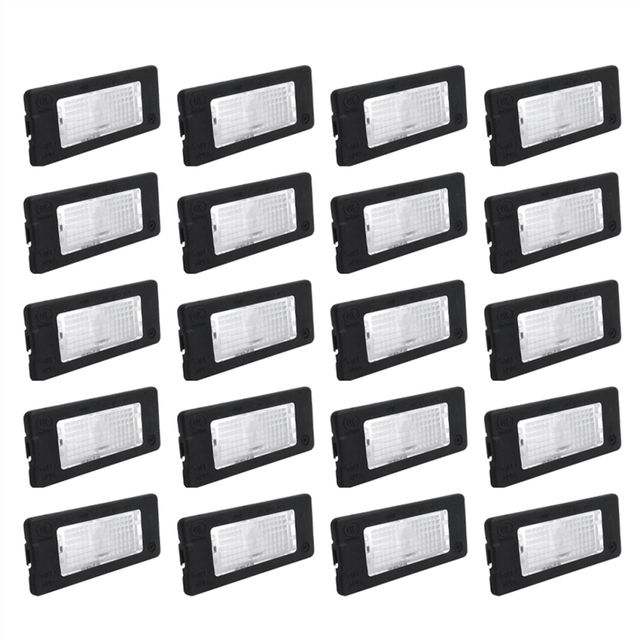 20X Halogen License Plate Lighting for B6 B7 MK6 Golf PLUS Seat 5N0943021