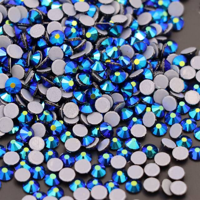 hotfix rhinestones flatback crystal hot fix stones strass glitter for needlework