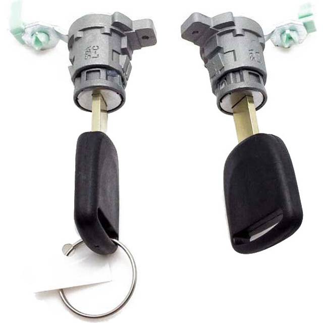 Left & Right Door Lock Cylinder with 2 Keys for 03-11 Honda Accord