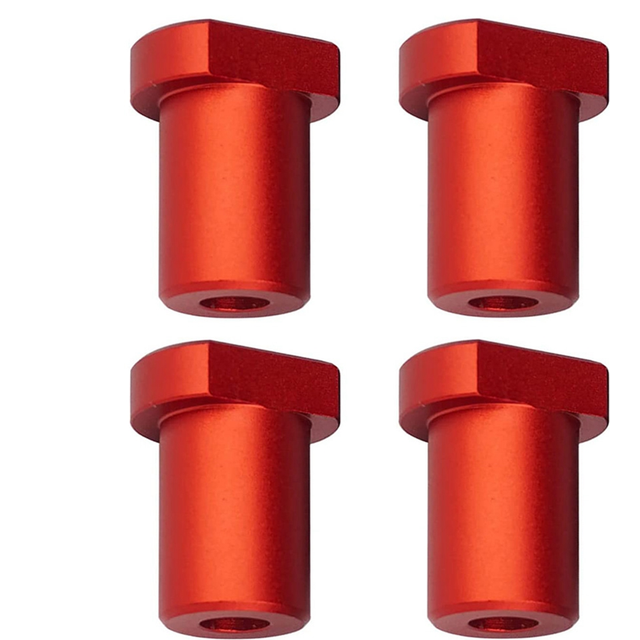 4Pc Woodworking Bench Dog,Aluminum Alloy Workbench Peg T-Track Planing Stop Positioning Planing Plug for Dog Hole (20mm)