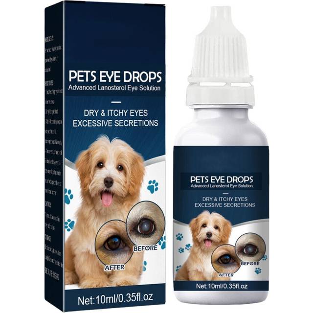Dog Eye Drops For Dry Eyes 15% Advanced Lanosterol Eye Solution